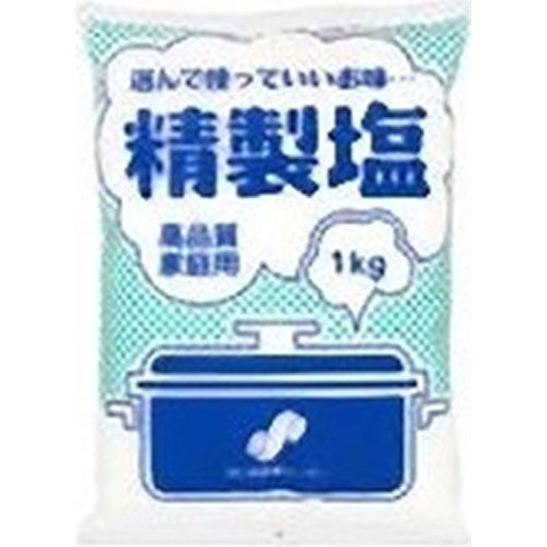 センター塩 精製塩 1kg×10