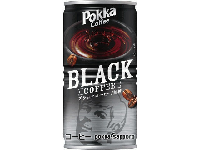 ポッカS コーヒーブラック 缶185g×30