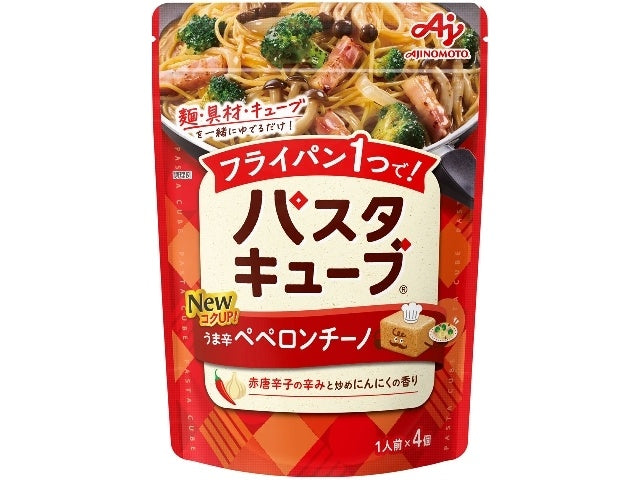 味の素 パスタキューブうま辛ペペロンチーノ 4個入×8