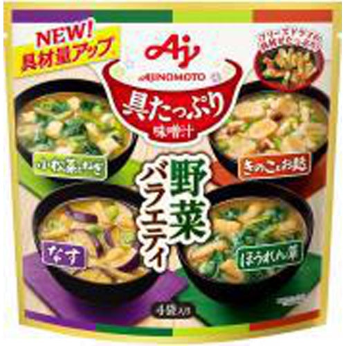味の具 具たっぷり味噌汁野菜バラエティ4袋入×6