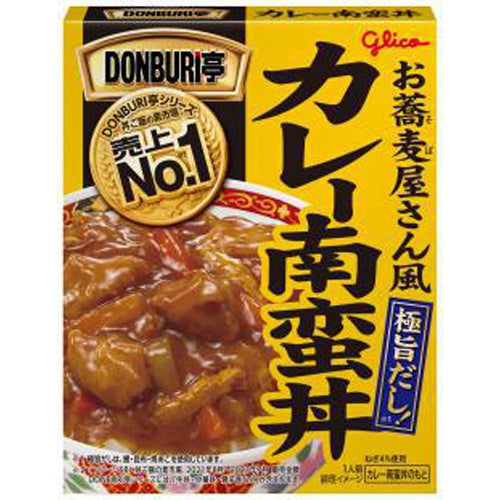 グリコ DONBURI亭 カレー南蛮丼165g×10