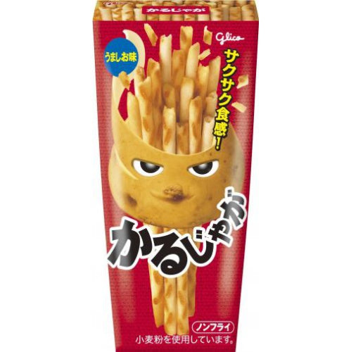 グリコ かるじゃが うましお味41g×10
