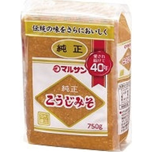 マルサン 純正こうじみそ 750g×12