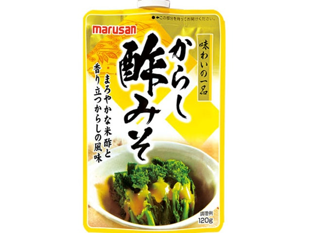 マルサン からし酢みそ 120g×10