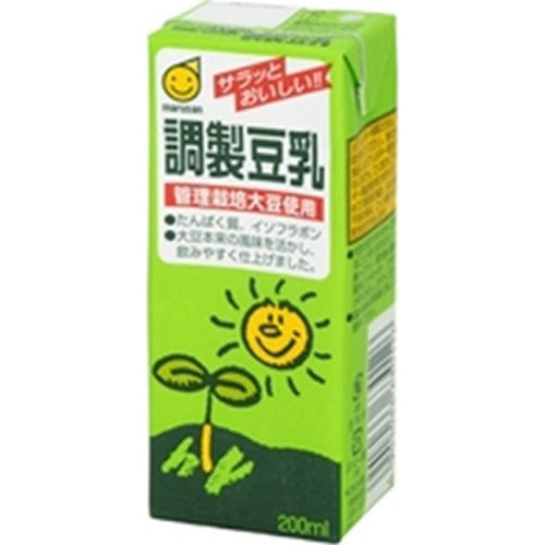 マルサン 調整豆乳 紙200ml×24