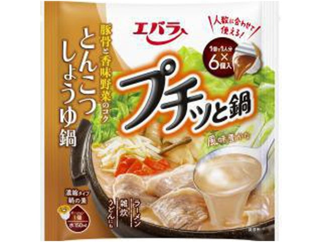 エバラ プチッと鍋 とんこつしょうゆ×12