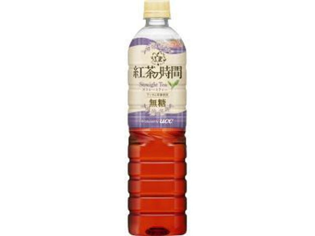 UCC 紅茶の時間ストレート無糖P900ml×12