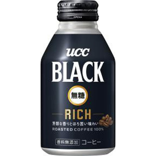 UCC ブラック無糖RICH B缶275g×24