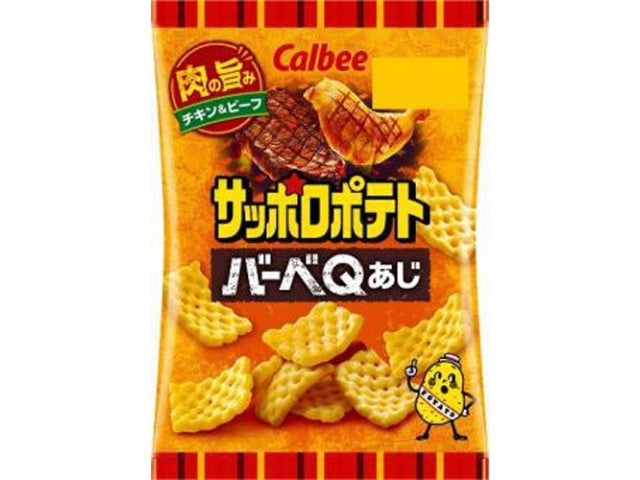 カルビー サッポロポテトバーベQあじ 24g×24