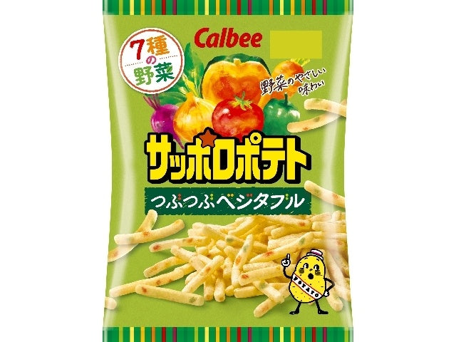 カルビー サッポロポテト つぶつぶベジタブル72g×12