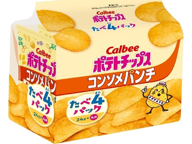 カルビー ポテトCコンソメパンチたべよん 96g×8