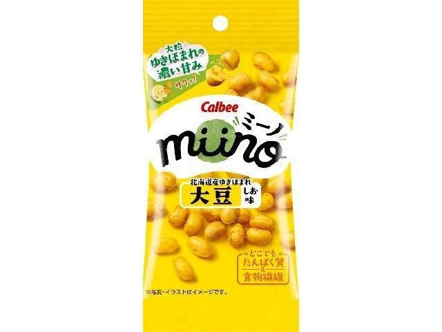カルビー miino大豆しお味スリムサイズ 22g×18