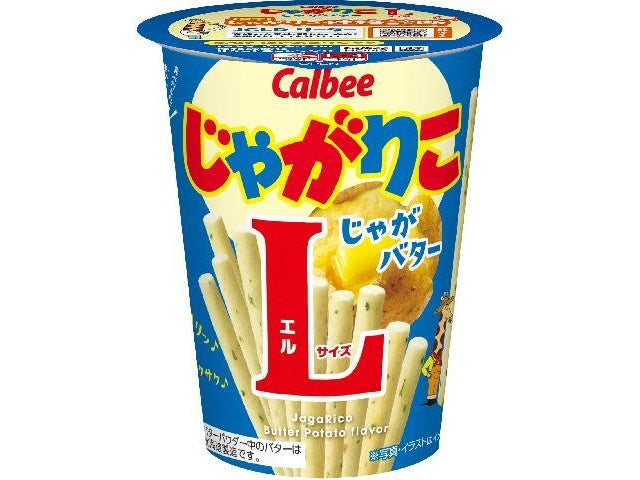 カルビー じゃがりこじゃがバターLサイズ 66g×12