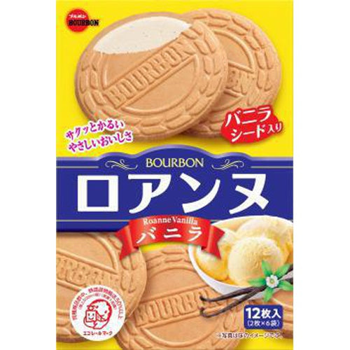 ブルボン ロアンヌ バニラ12枚×6