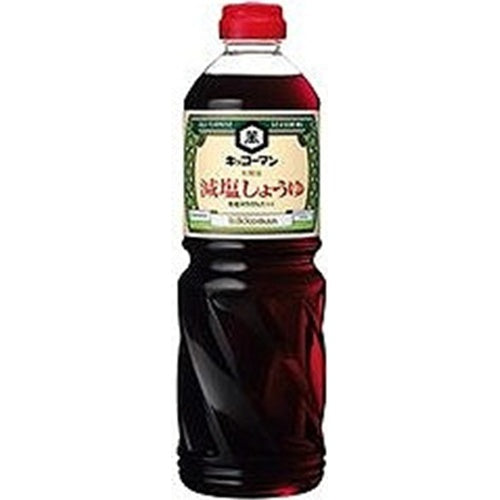 【萬】減塩しょうゆ 1Lマンパック×6
