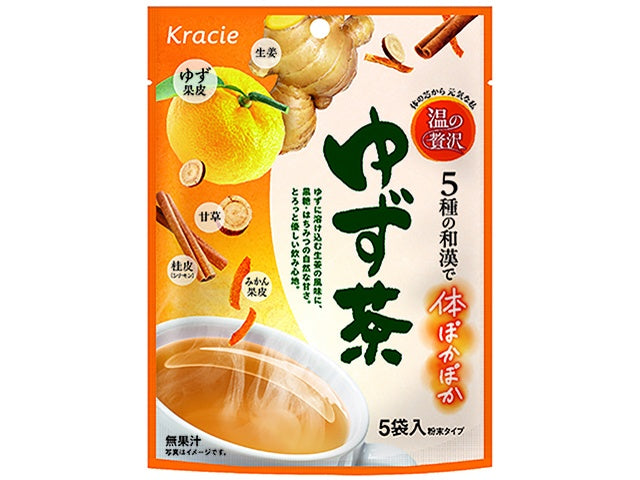 クラシエ 温の贅沢ゆず茶 16gX5×7