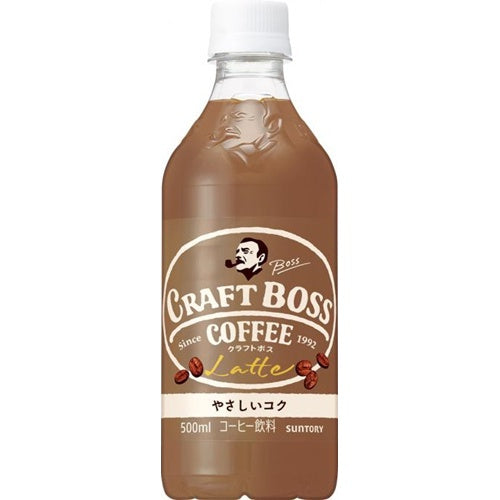 クラフトボス ラテ自販機用 P500ml×24