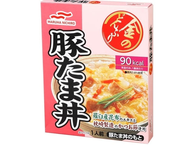 【大特価 数量限定 賞味期限2028年1月】Umios 金のどんぶり 豚たま丼140g×1