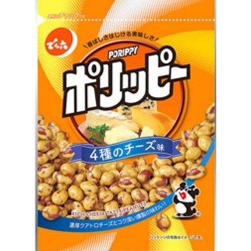 でん六 ポリッピー 4種のチーズ味75g×12