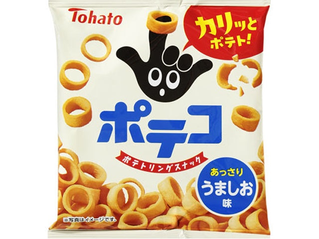 東ハト ポテコ うましお味21g×28