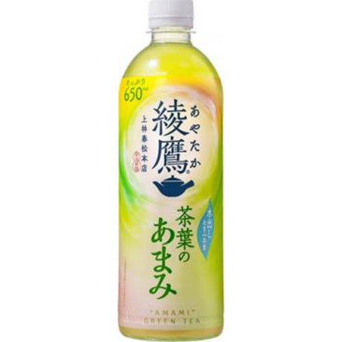 綾鷹 茶葉のあまみ P650ml×24