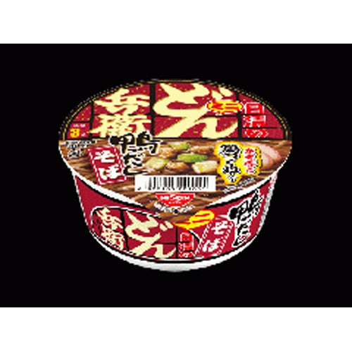 日清 どん兵衛 鴨だしそばミニ×12