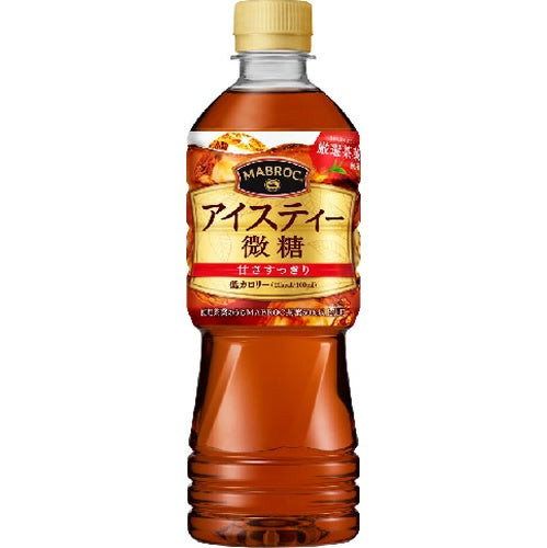 ポッカS マブロックアイスティー微糖P525ml×24