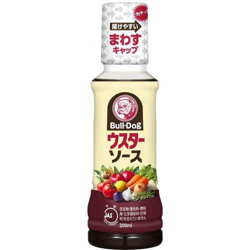ブルドック ウスターソース 200ml×10