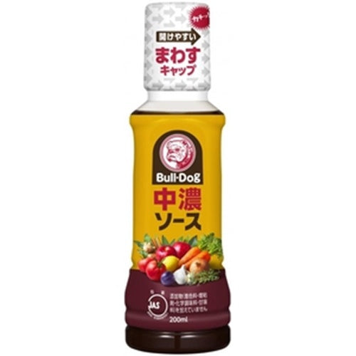 ブルドック 中濃ソース 200ml×10