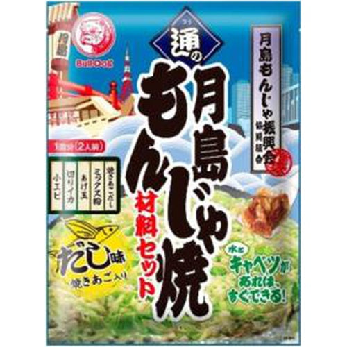 ブルドック 通の月島もんじゃ焼だし味 60g×5