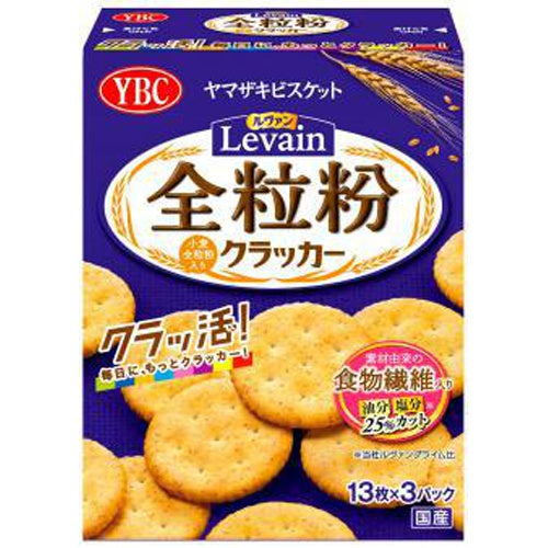 YBC ルヴァン全粒粉クラッカーS 39枚×10