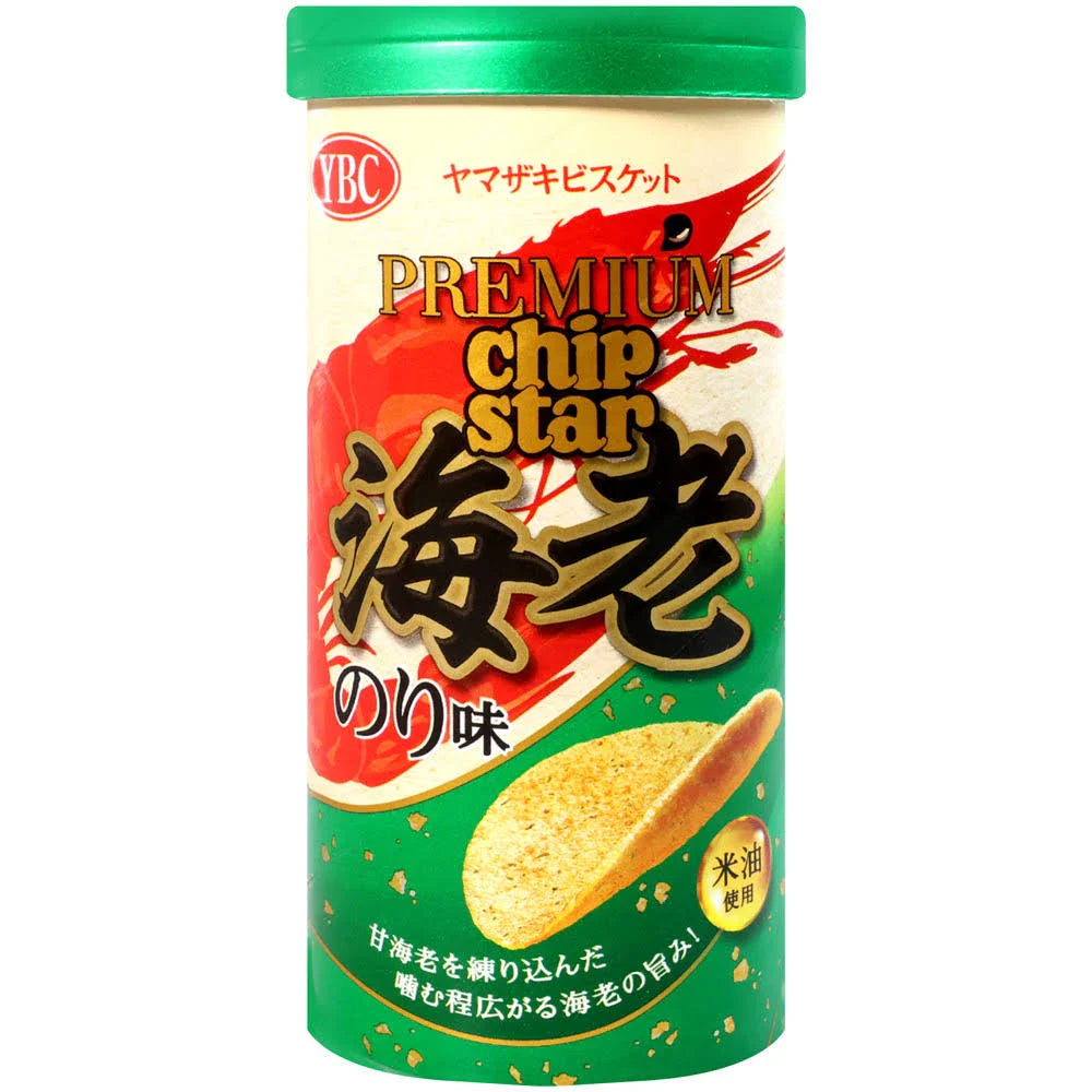 YBC プレミアムチップスター海老のり味45g×8