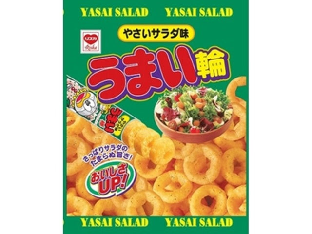 リスカ うまい輪 やさいサラダ味75g×12