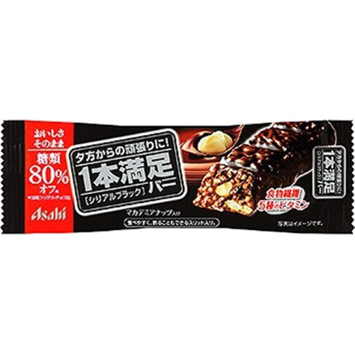 アサヒG 1本満足バーシリアルブラック糖類80%オフ×9