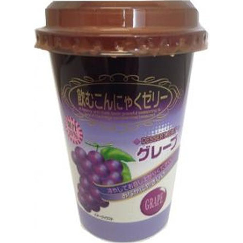ナカキ 飲むこんにゃくゼリー グレープ×12