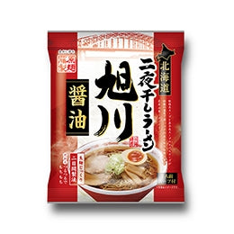 藤原 北海道二夜干しラーメン 旭川醤油×10