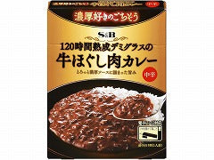 S&B エスビー 濃厚好きごちそう牛ほぐし肉カレー 150gx6