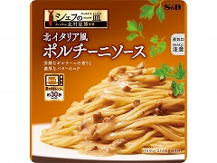 S&B シェフの一皿 ポルチーニソース 110gx10