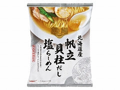 新だし麺 北海道産帆立貝柱だし塩ラーメン 112gx10