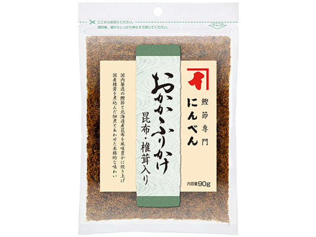 にんべん おかかふりかけ昆布椎茸入り 90g x10