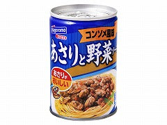 はごろも あさりと野菜ソース コンソメ風味 7号缶x12