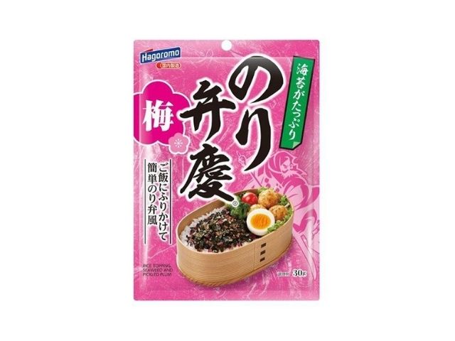 はごろもフーズ のり弁慶ふりかけ 梅 30g x 10