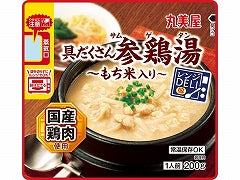 丸美屋 レンジDELI具だくさん参鶏湯袋 200gx5