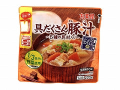 丸美屋 レンジDELI 具だくさん豚汁袋 220gx5