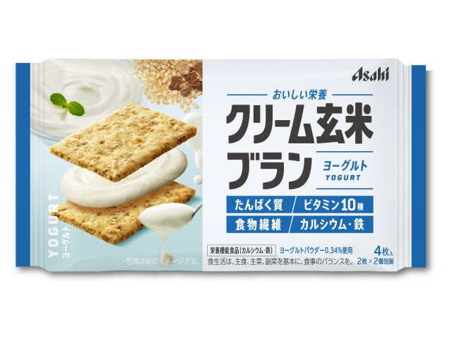 アサヒ クリーム玄米ブラン ヨーグルト 72gx6