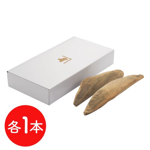 東京・日本橋 「にんべん」 進物用箱入 特撰本節 ((背節 255g・腹節 215g)×各1本) / 鰹節 かつお節 本枯鰹節