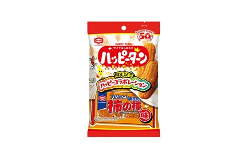 【大特価　数量限定　賞味期限2026年10月7日】亀田　ハッピーターン亀田柿の種味35g×12