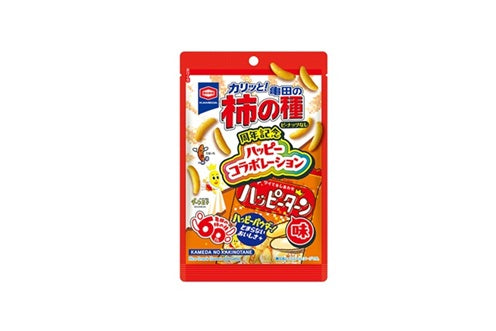【大特価　数量限定】亀田の柿の種　ハッピーターン味35g×12