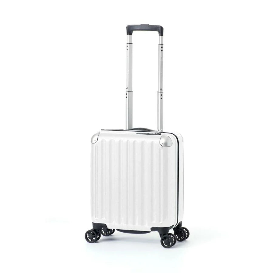 アジアラゲージ　ハードキャリー ALI-6008-14 コインロッカー収納サイズ ホワイト 22L