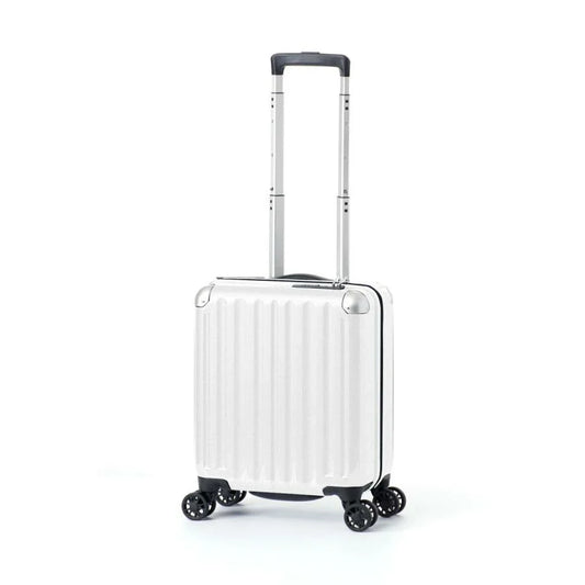 アジアラゲージ　ハードキャリー ALI-6008-14 コインロッカー収納サイズ ホワイト 22L